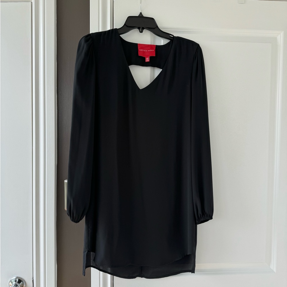 Saks Fifth Avenue black dress